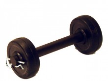 SET OF TWO SMALL BLACK WHEELS, WITH UNIVERSAL AXLE AND CLIPS, FOR THE FRONT PIVOT OF THE AL6/9/12G STEERABLE DOLLIES