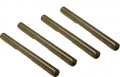 REPLACEMENT AXLE WITH RETAINING CLIPS SET OF 4, FITS BOTH THE AL9G STEERABLE DOLLY AND THE AF9G STATIONARY DOLLY
