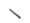 REPLACEMENT AXLE WITH RETAINING CLIPS, FITS THE AL3G STEERABLE DOLLY